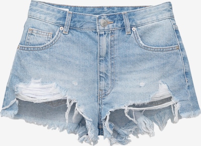 Pull&Bear Shorts in blue denim, Produktansicht