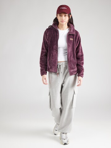 COLUMBIA Sportsweatjacke 'Fire Side II' in Lila