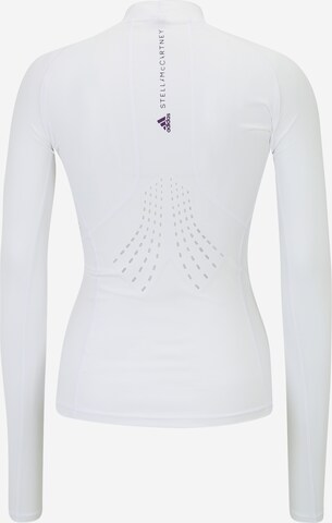 ADIDAS BY STELLA MCCARTNEY Funktionsbluse 'True Purpose' i hvid