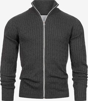 Kronstadt Knit cardigan in Grey: front