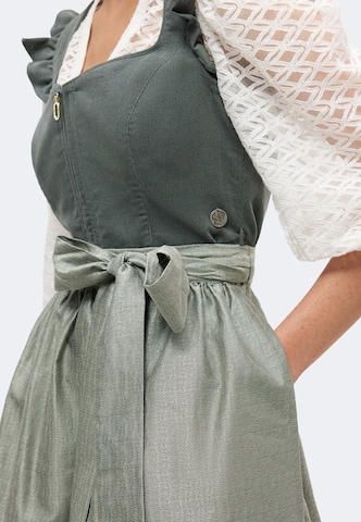 zaļš MARJO "Dirndl" stila kleita 'Ansfelden'