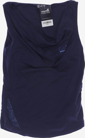 EA7 Emporio Armani Top & Shirt in M in Blue: front