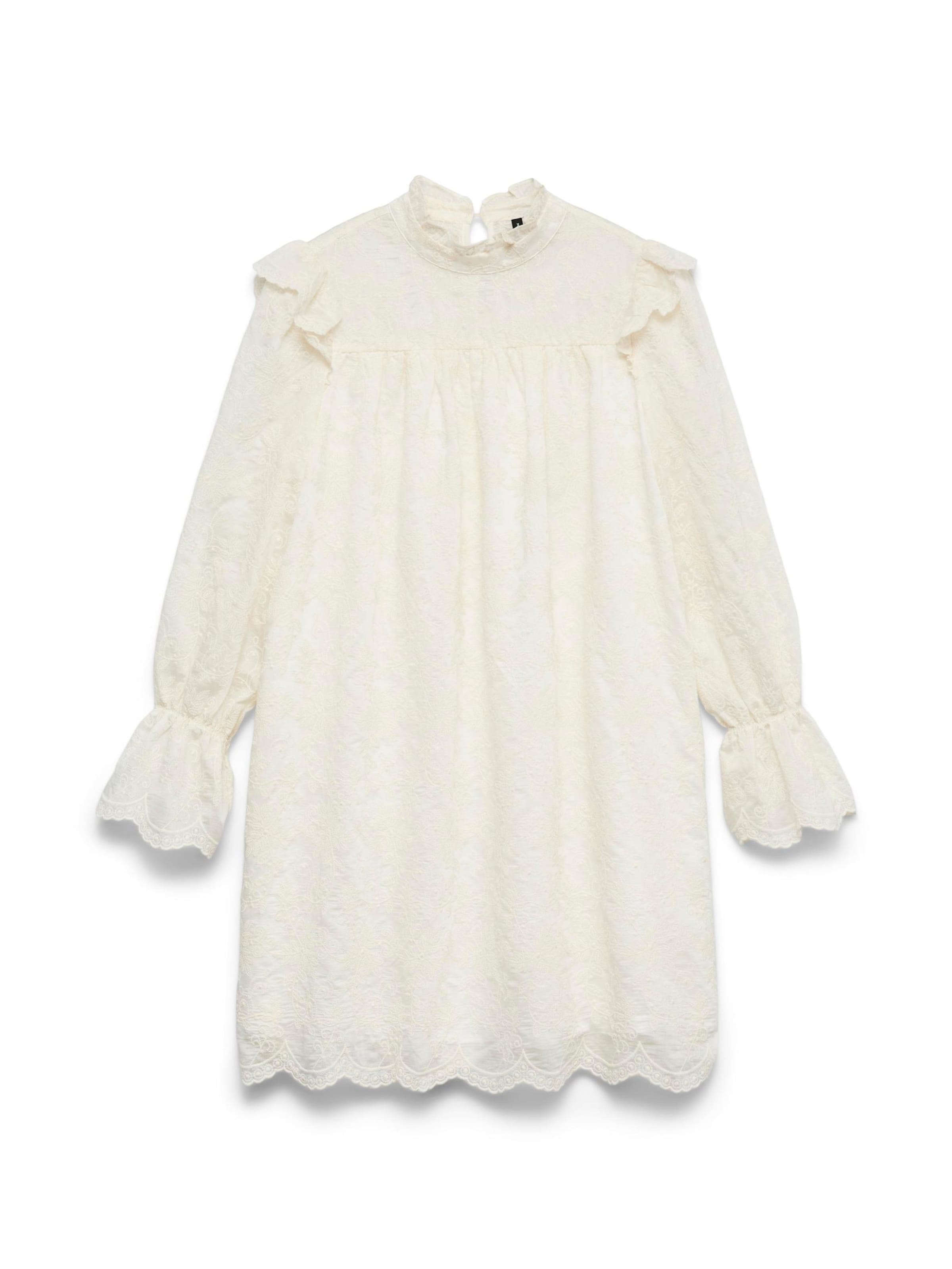 Robe de cocktail 'VMBlair' VERO MODA en blanc : devant