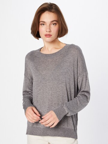 UNITED COLORS OF BENETTON Sweater in Grey: front