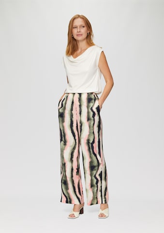 Wide Leg Pantalon s.Oliver en bleu