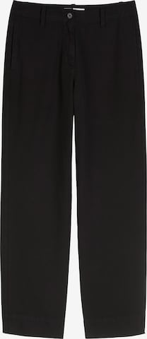 Pantalon chino 'Lande' Marc O'Polo en noir : devant