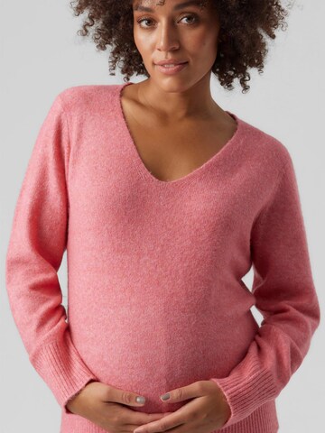 Pullover 'New Wind' di Vero Moda Maternity in rosa