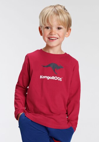 KangaROOS Shirt in Rot: predná strana
