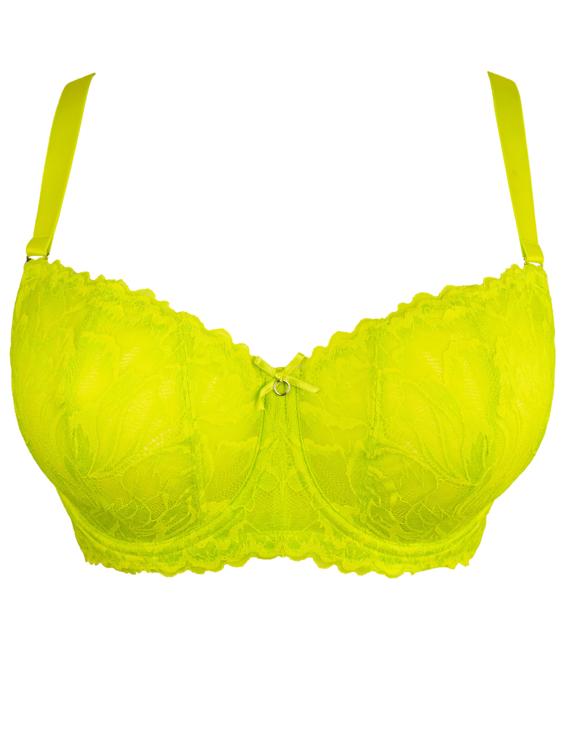 SugarShape Balconette BH 'Cariba' in Geel: voorkant