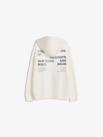 BershkaSweater majica - bijela boja