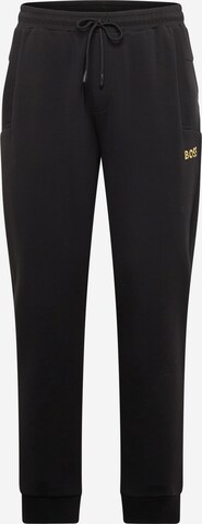 BOSS Regular Pants 'Hadiko 1' in Black: front