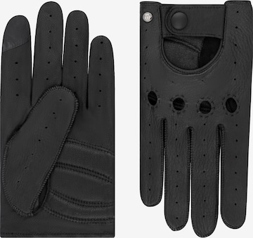 Roeckl Full Finger Gloves 'Corsica' in Black: front