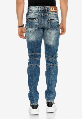 CIPO & BAXX Slimfit Jeans 'Crossroads' in Blauw