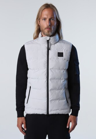 North Sails Bodywarmer in Grijs: voorkant