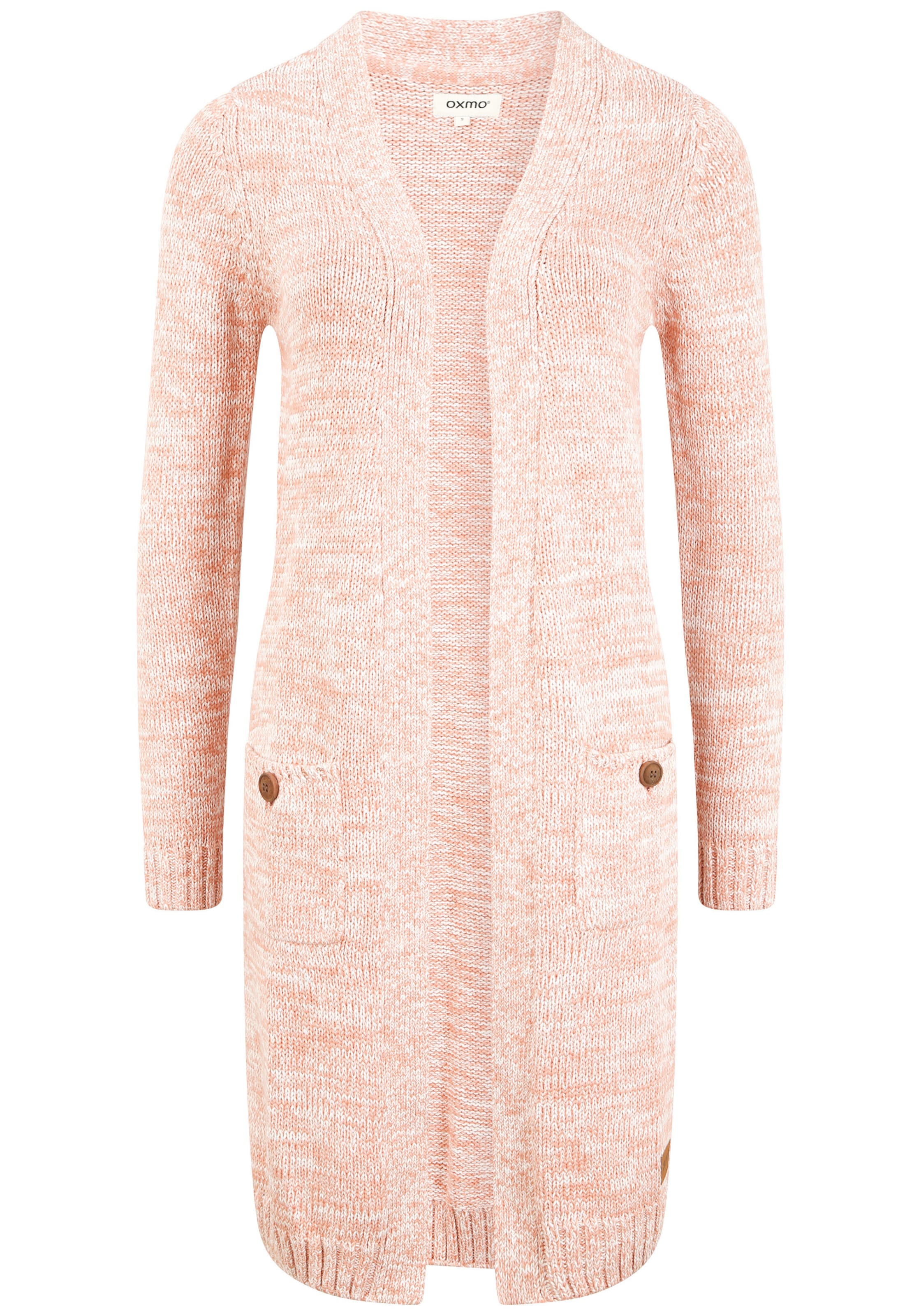 Cardigan 'Philetta' Oxmo en rose : devant