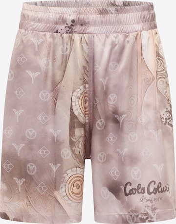 smėlio Carlo Colucci Laisvas Kelnės 'Einackerer': priekis