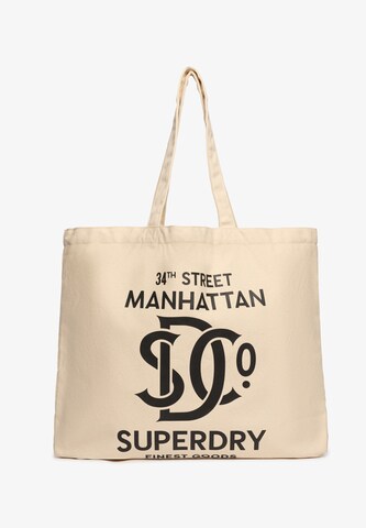 Cabas Superdry en beige