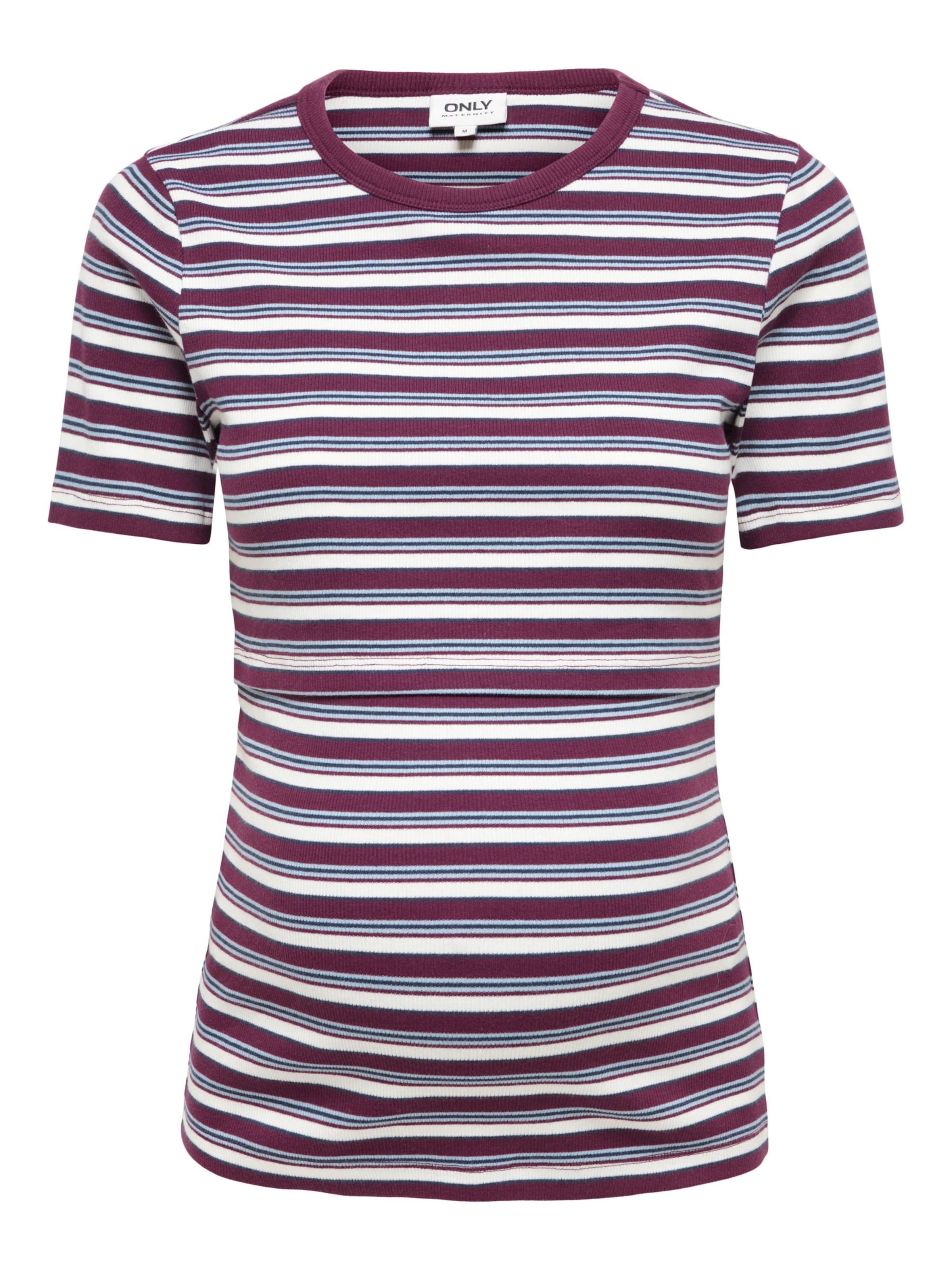 Only Maternity - Camiseta 'OLMVal' en rojo