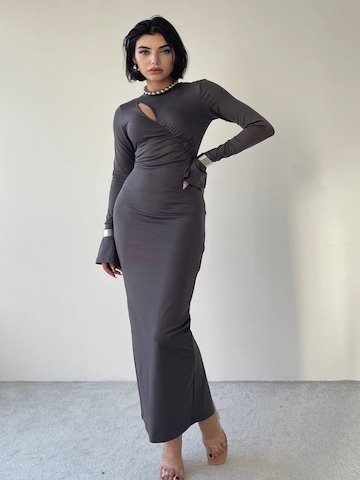 WOMAN VISION Kleid in Grau