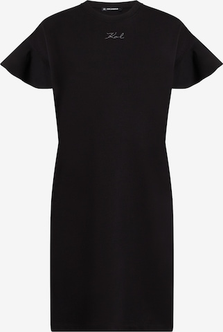 Abito di Karl Lagerfeld in nero: frontale