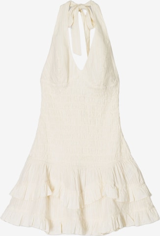 BershkaLjetna haljina - žuta boja: prednji dio