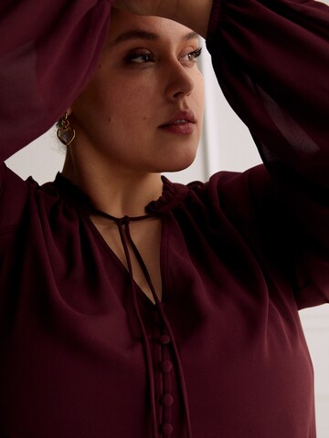 Abito 'Jovana' di Guido Maria Kretschmer Curvy in rosso