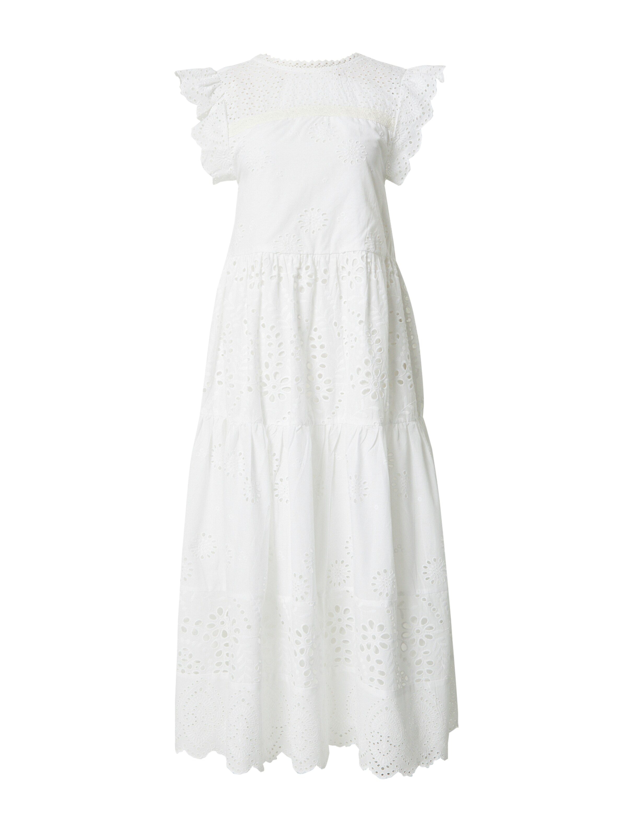 Robe Warehouse en blanc : devant