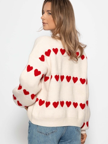 SASSYCLASSY Oversizepullover‌‌‌‌‌‌‌‌‌‌ in Weiß