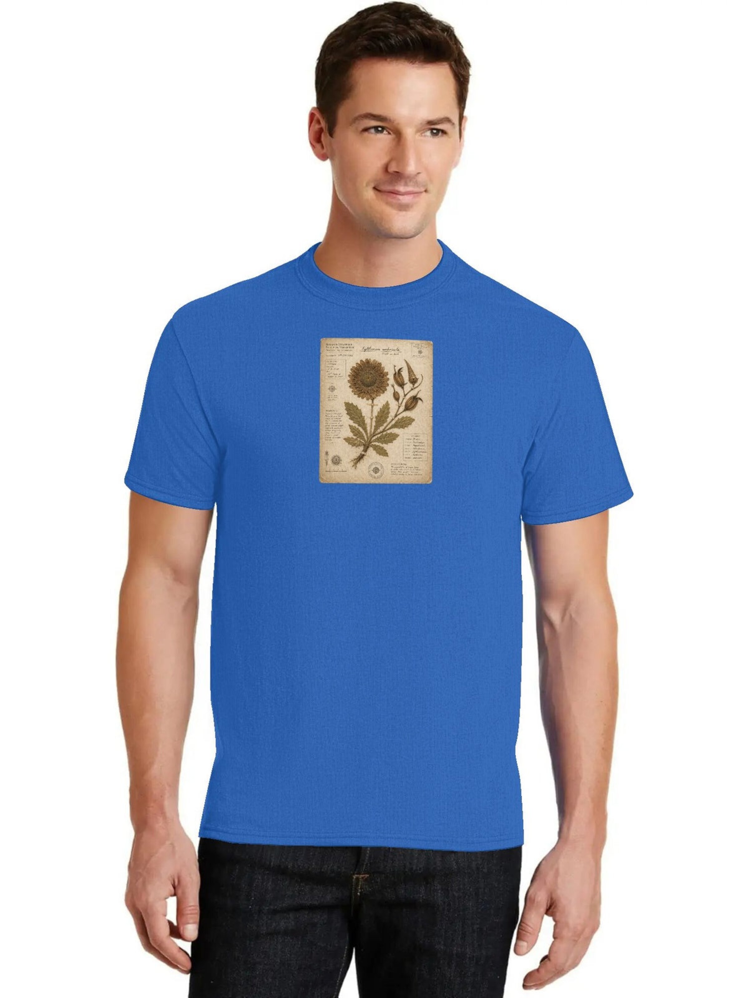 HUSKSWARE Shirt‌‌‌‌‌‌‌‌‌‌ in Blau: Vorderseite
