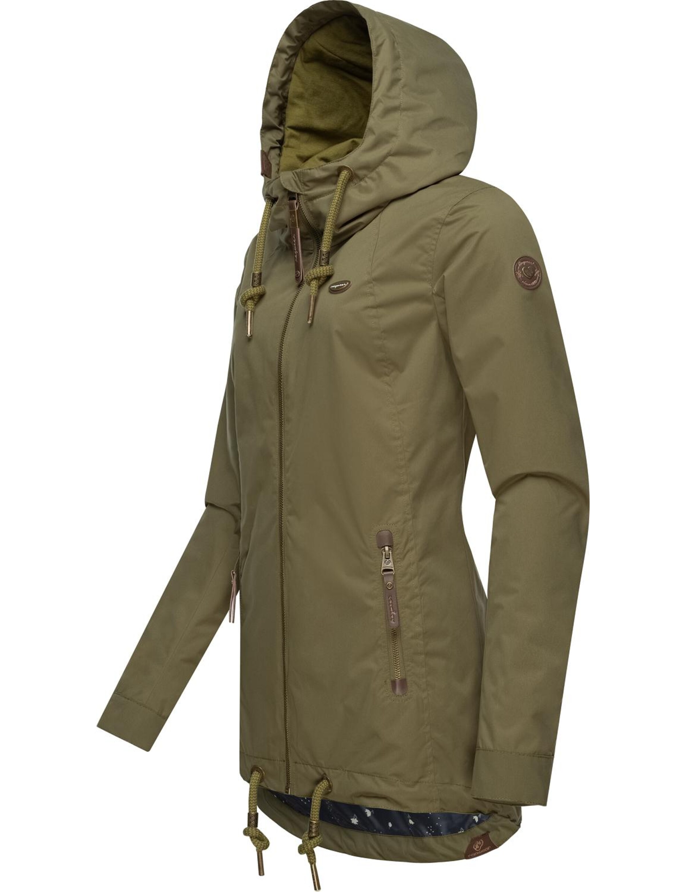 Ragwear Overgangsjakke 'Zuzka' i grøn