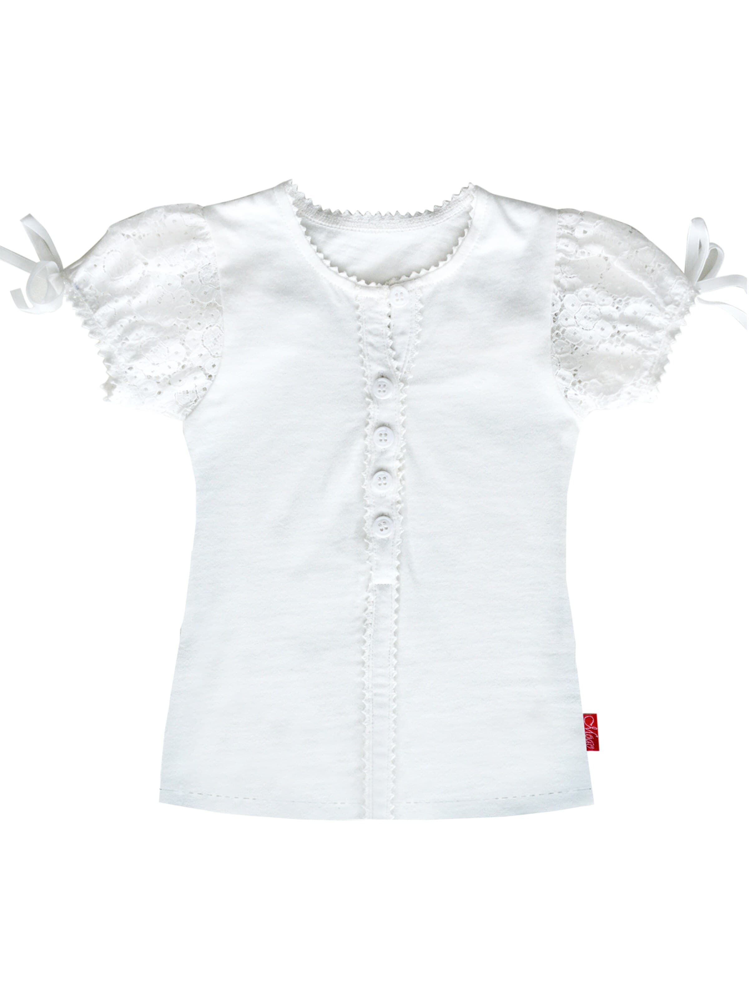 Mogo Shirt 'Zuckerhütl'‌‌‌‌‌ in Weiß: Vorderseite
