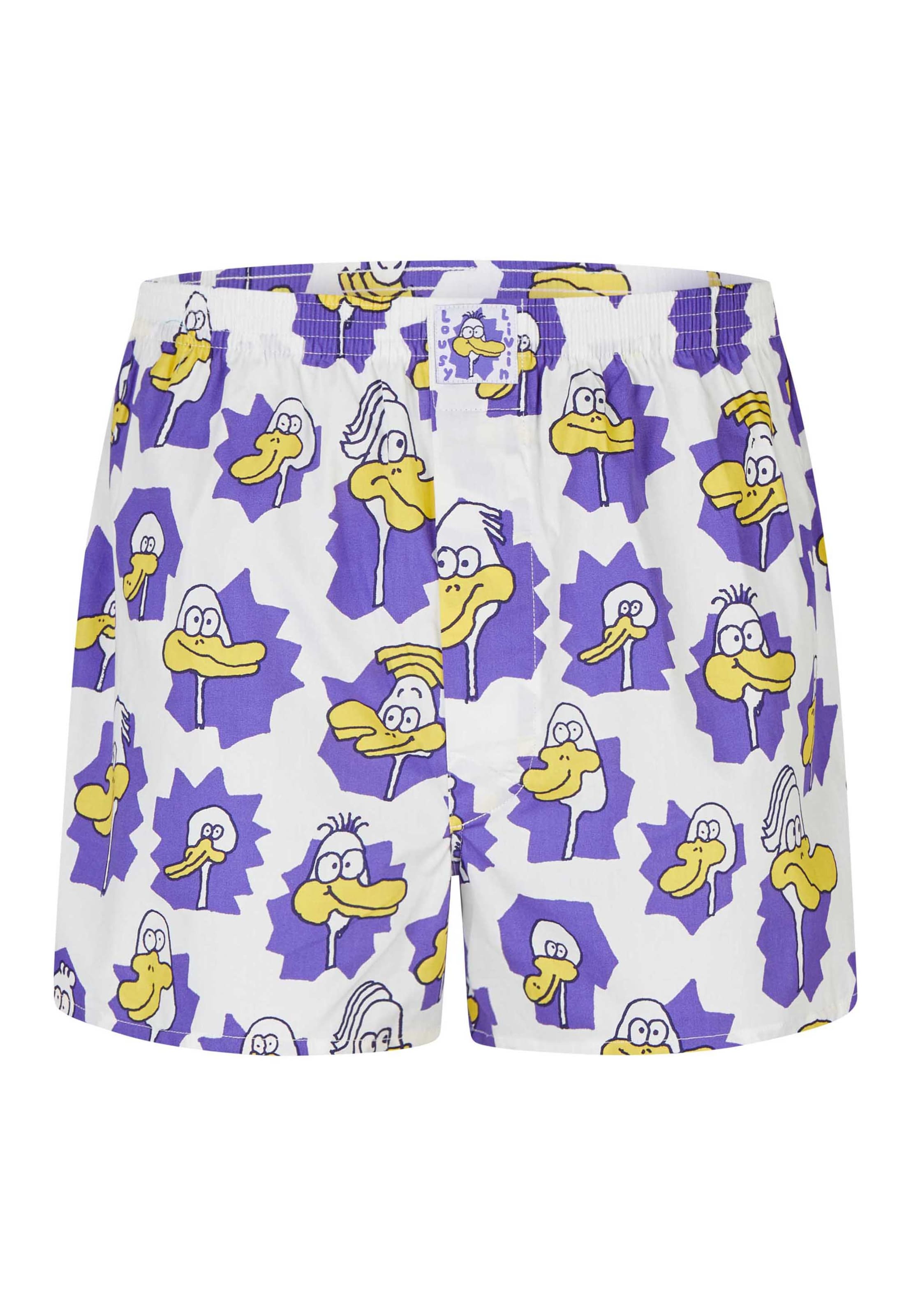 Lousy Livin Boxershorts Set 'Animal' in Blau