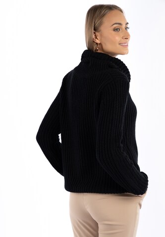 RISA - Pullover 'Pryam' em preto