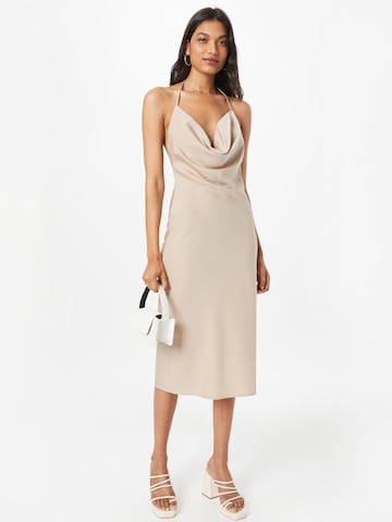 Robe de soirée Misspap en beige