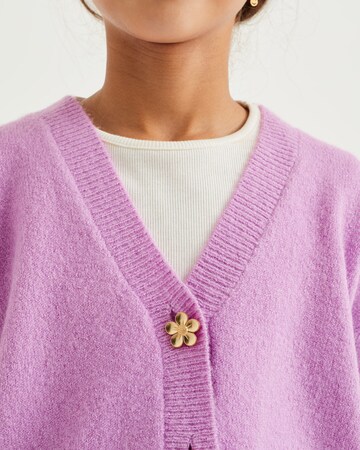 WE Fashion Knit Cardigan in Pink