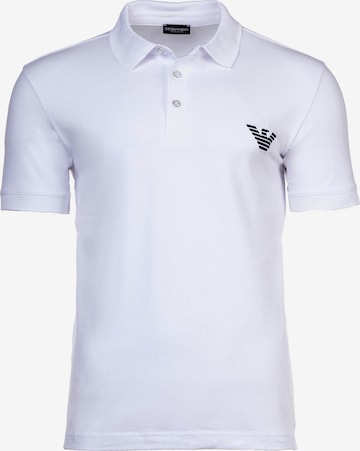 Emporio Armani Poloshirt in Weiß: predná strana