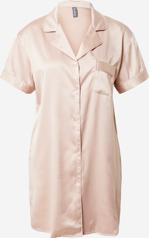 LingaDore Nightgown in Beige: front