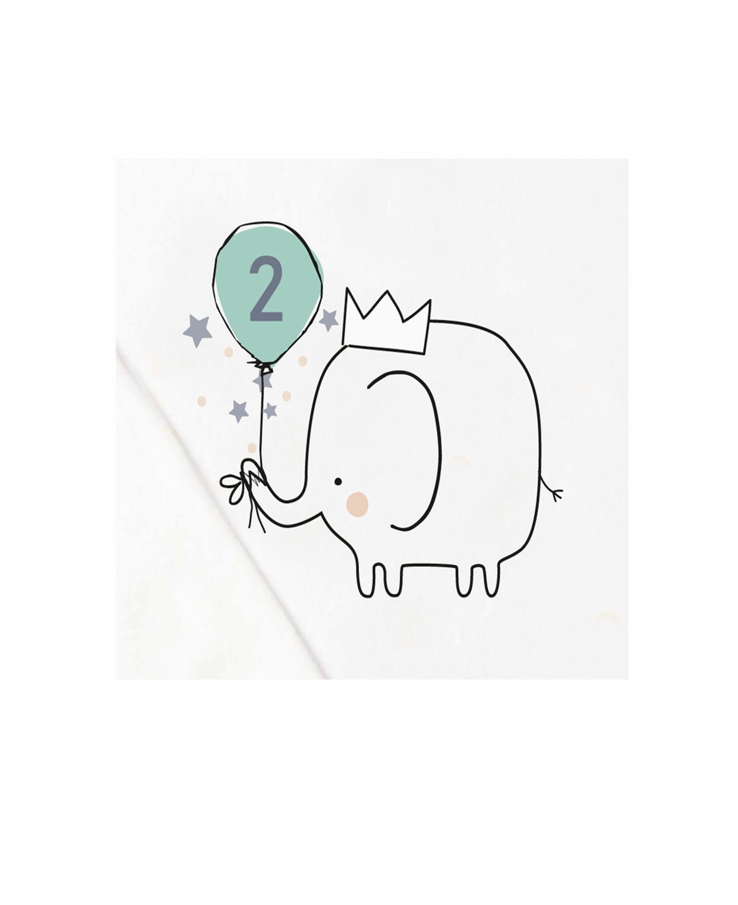 LILIPUT Shirt 'Elefant 2' in White
