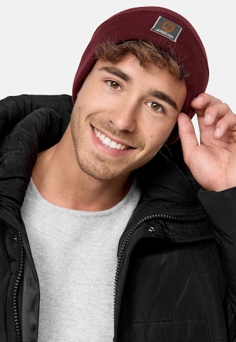 INDICODE JEANS Beanie 'Vulcano' in Blue: front