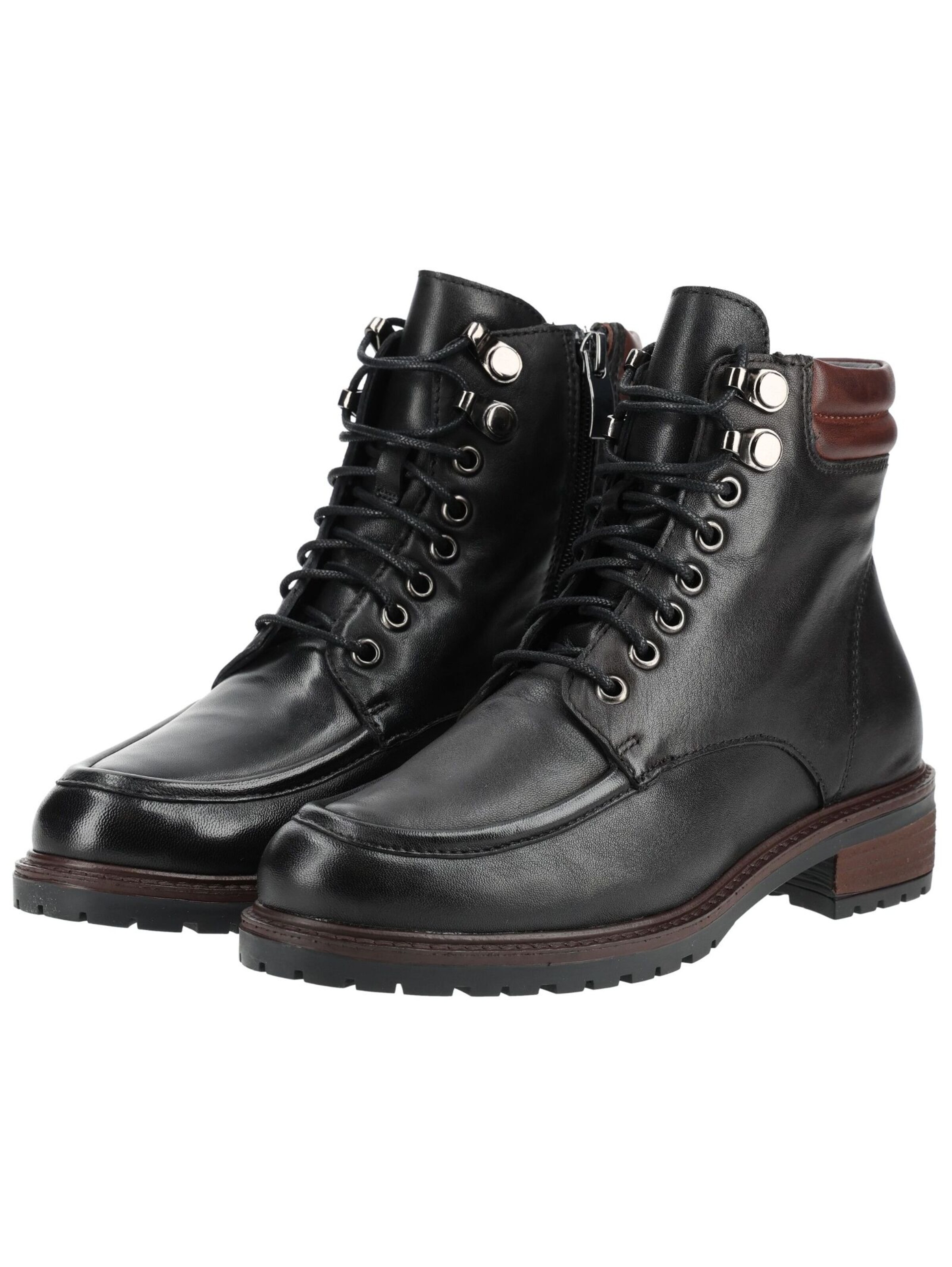 Stivaletto stringato di B.Z. MODA by EVERYBODY in nero