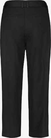 GERRY WEBER Voľný strih Plisované nohavice - Čierna