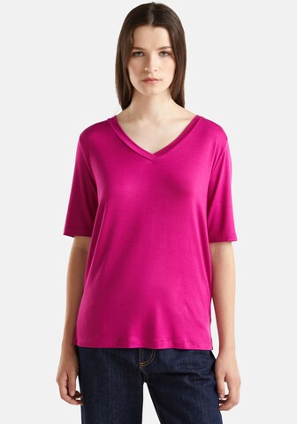 UNITED COLORS OF BENETTON Shirt in Pink: front
