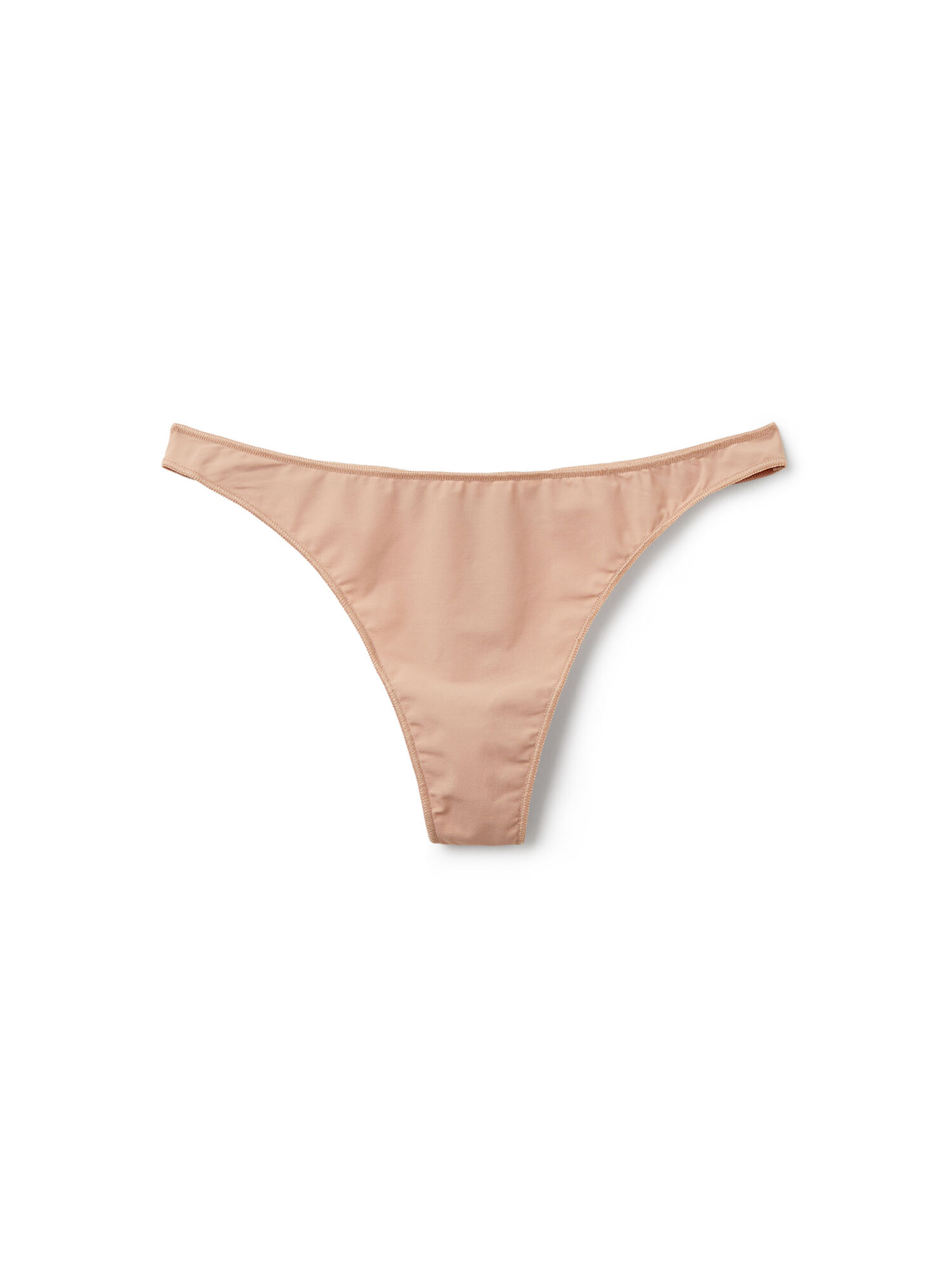 Tezenis Thong in Beige: front