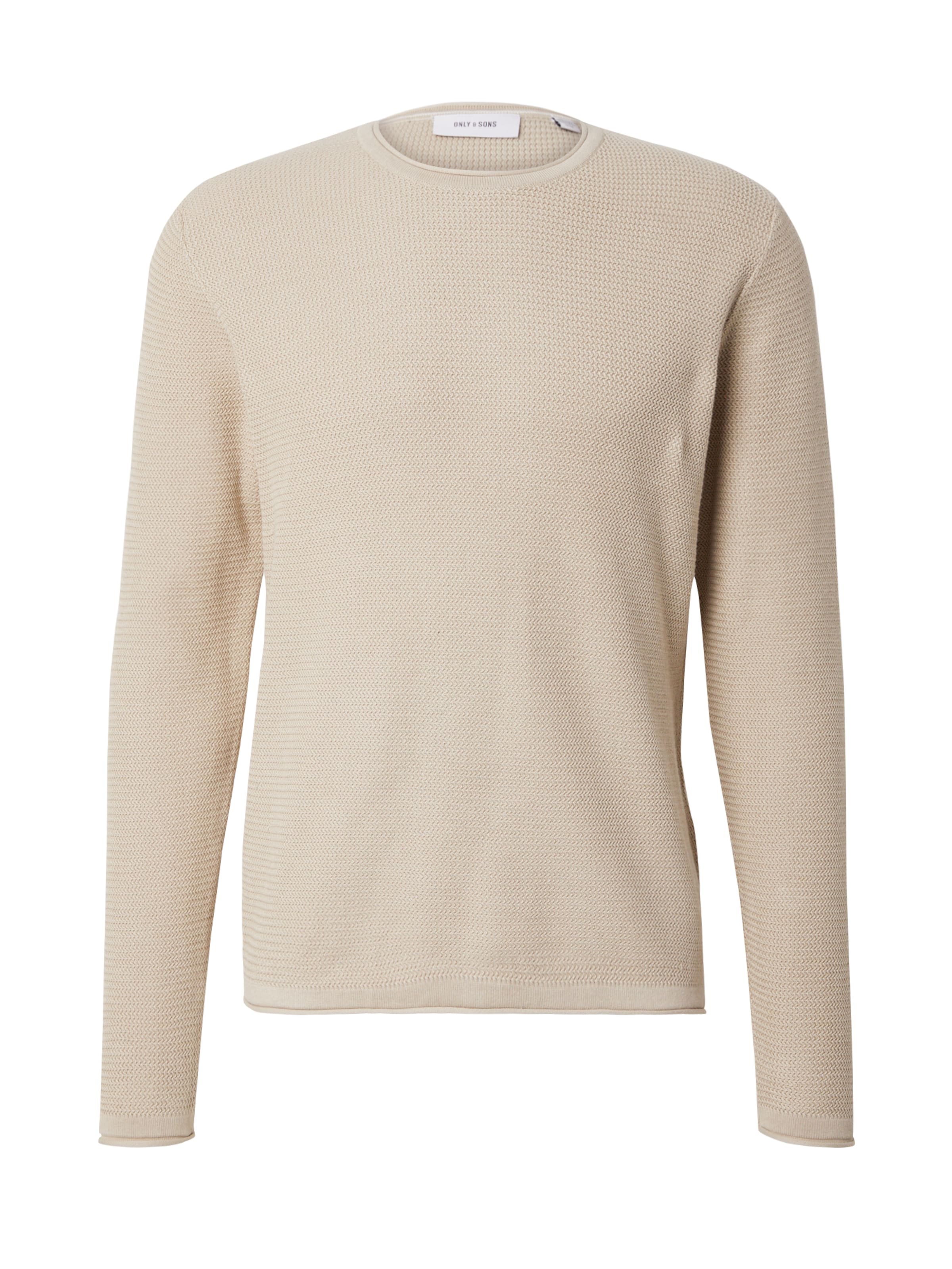 Pull-over 'ONSEric' Only & Sons en beige : devant
