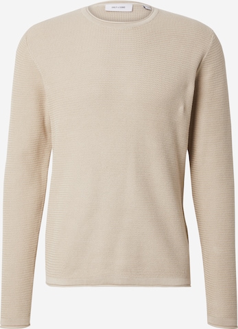 Pull-over 'ONSEric' Only & Sons en beige : devant