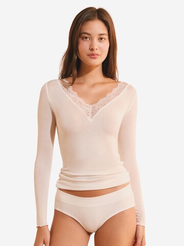 ETAM Onderhemd in Beige: voorkant