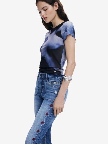 Desigual regular Jeans i blå
