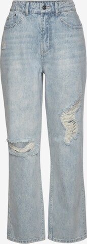 BUFFALO Wide leg Jeans in Blauw: voorkant