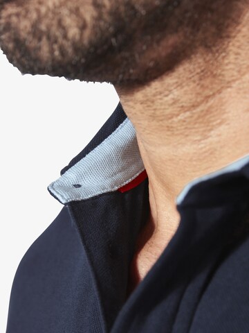 Jan Vanderstorm Comfort fit Button Up Shirt 'Wunzman' in Blue