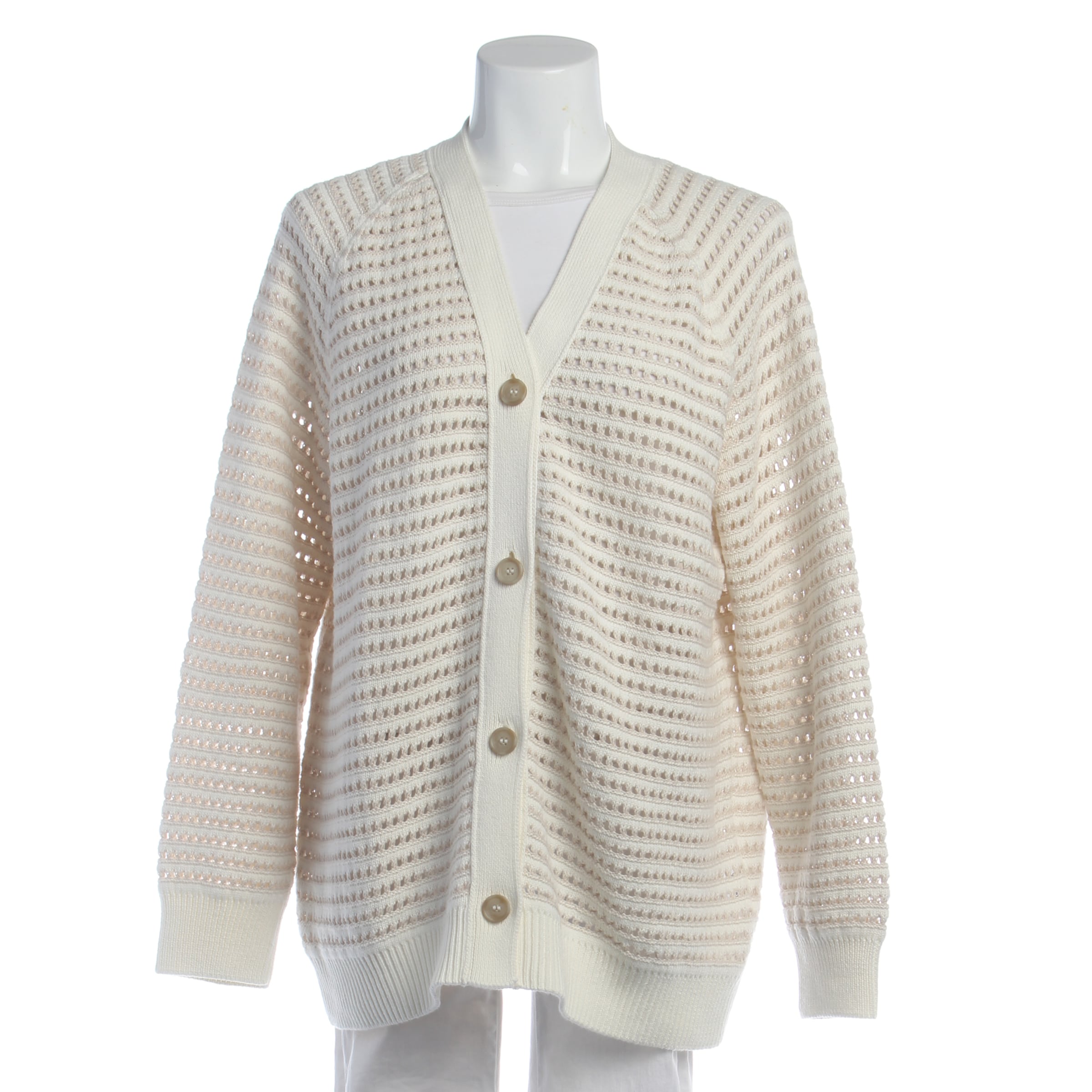 Marc O'Polo DENIM Sweater & Cardigan in M in White: front